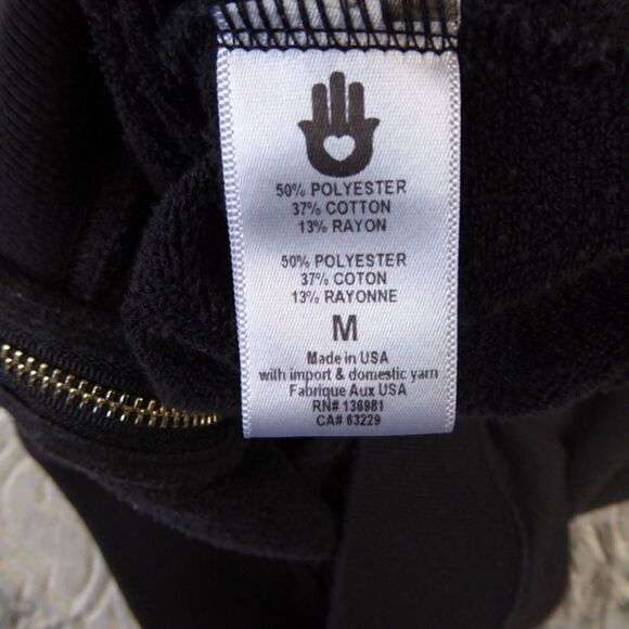 Peloton Spiritual Gangster Women's Medium Hoodie Restore Sweatshirt Full Zip - Picture 12 of 14